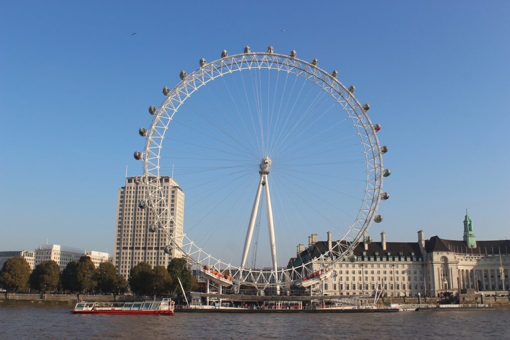 london eye, london, thames from London's South Bank: Indulge Your Creative Spirit on Slow Down, See More