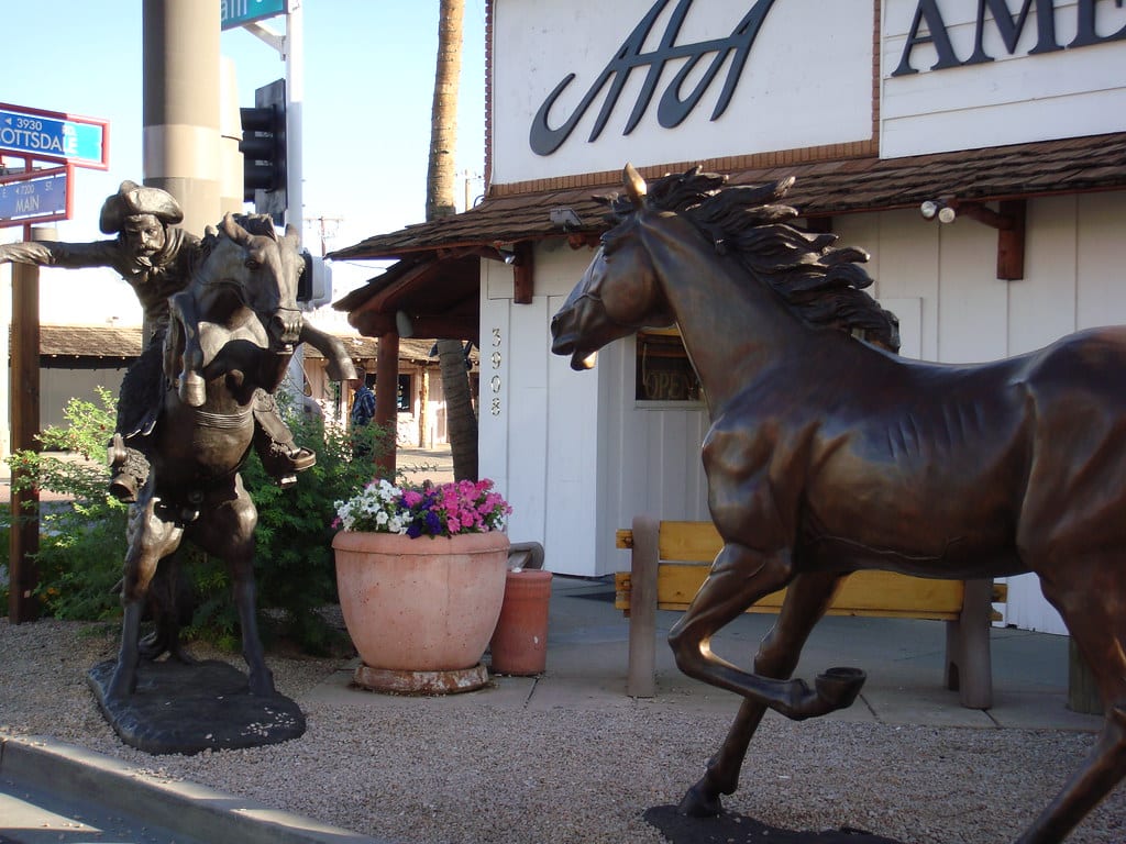 Old Town Scottsdale Sculptures